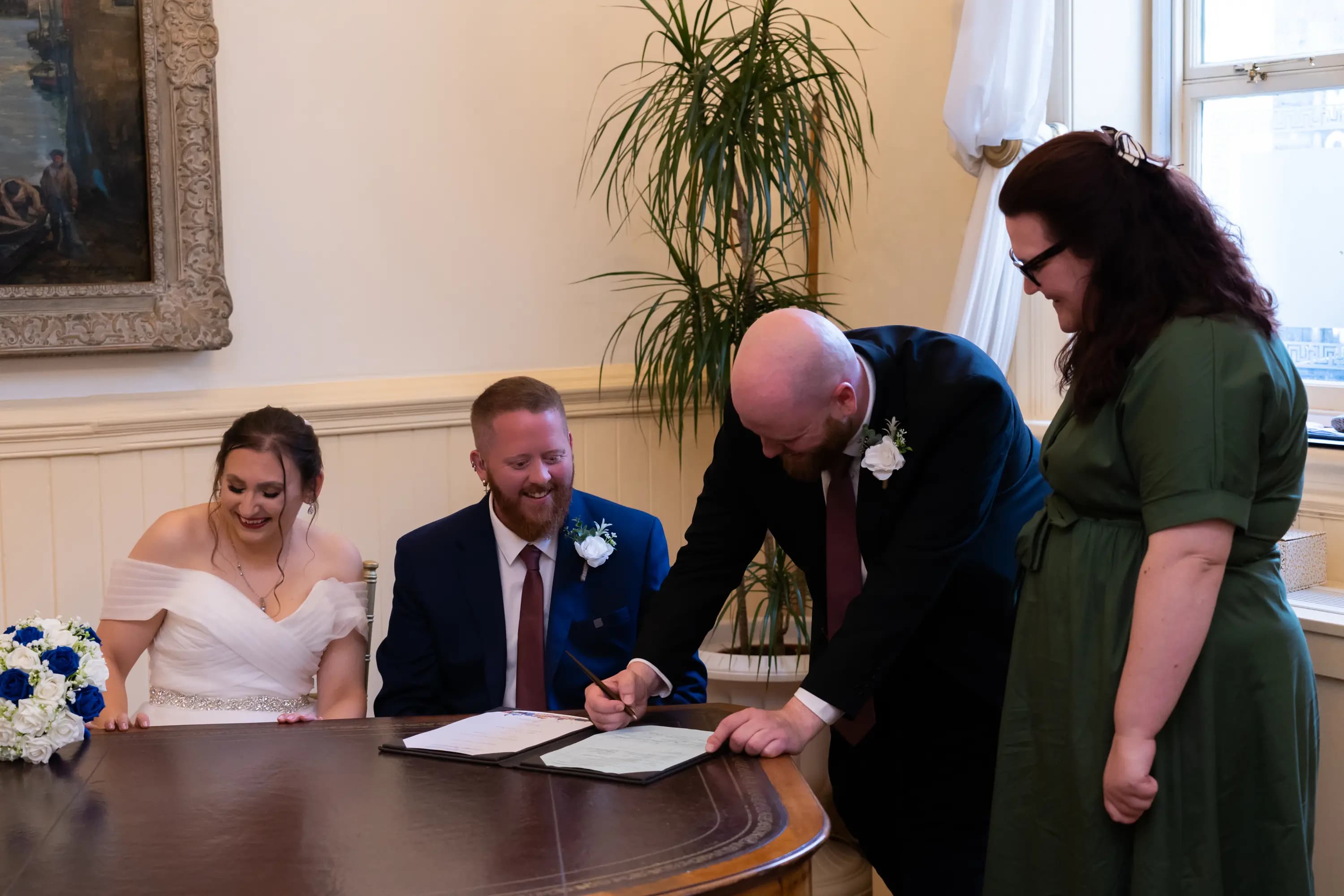 Ineta & Steve wedding photograph