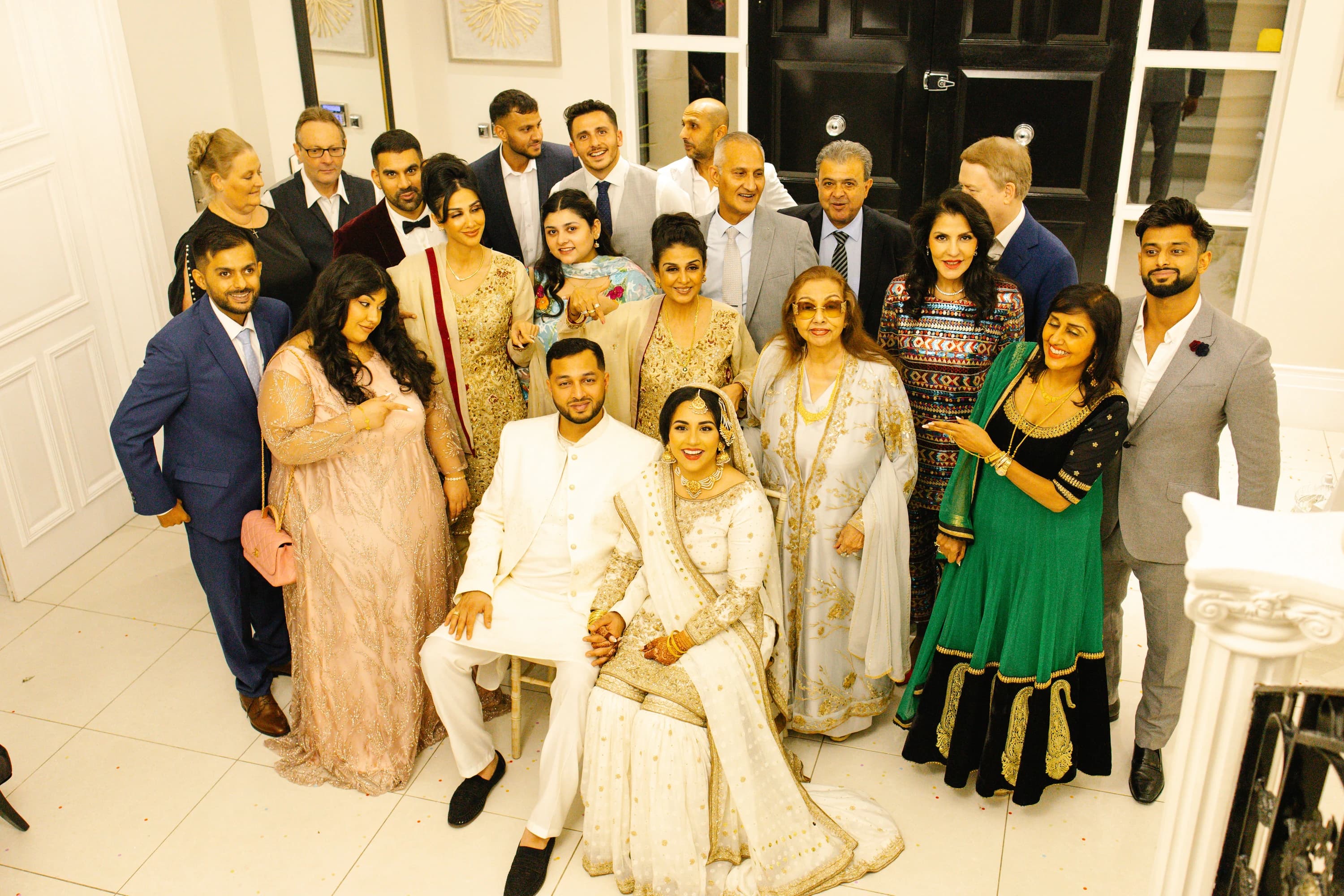 Family celebrations at Umul and Zuhaer’s wedding